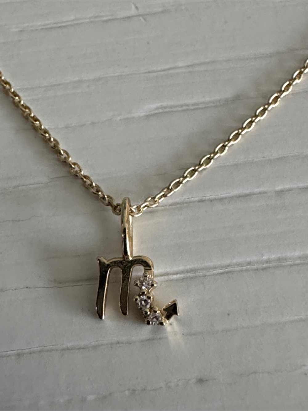 Ring Concierge Virgo Zodiac Necklace 14k
